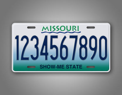 Custom 1997-2006 Missouri State License Plate