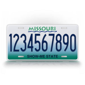 Custom 1997-2006 Missouri State License Plate