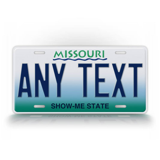 Custom 1997-2006 Missouri State License Plate