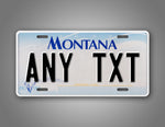 Personalized 2000-2003 Montana State Custom License Plate