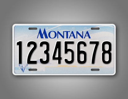 Personalized 2003-2006 Montana State License Plate