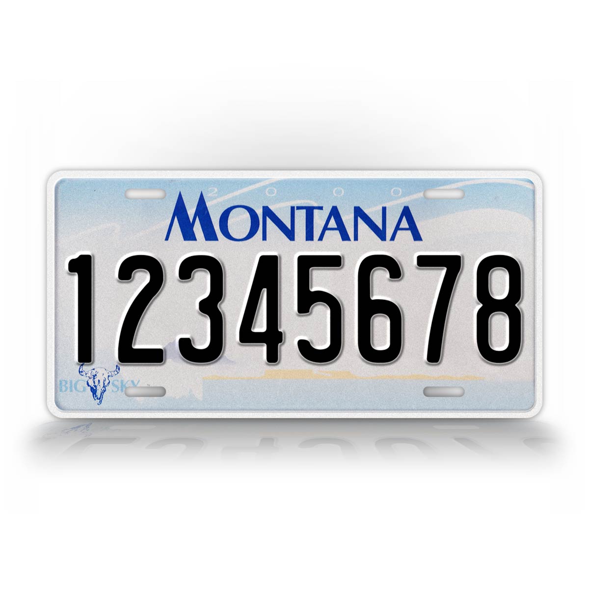 Personalized 2000-2003 Montana State Custom License Plate