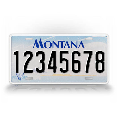 Personalized 2003-2006 Montana State License Plate