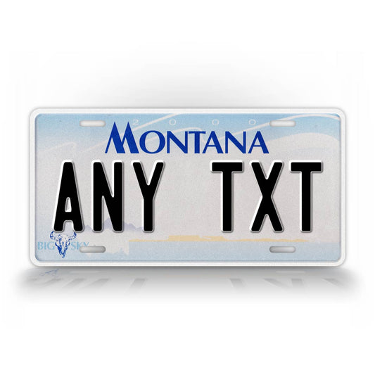 Personalized 2000-2003 Montana State Custom License Plate