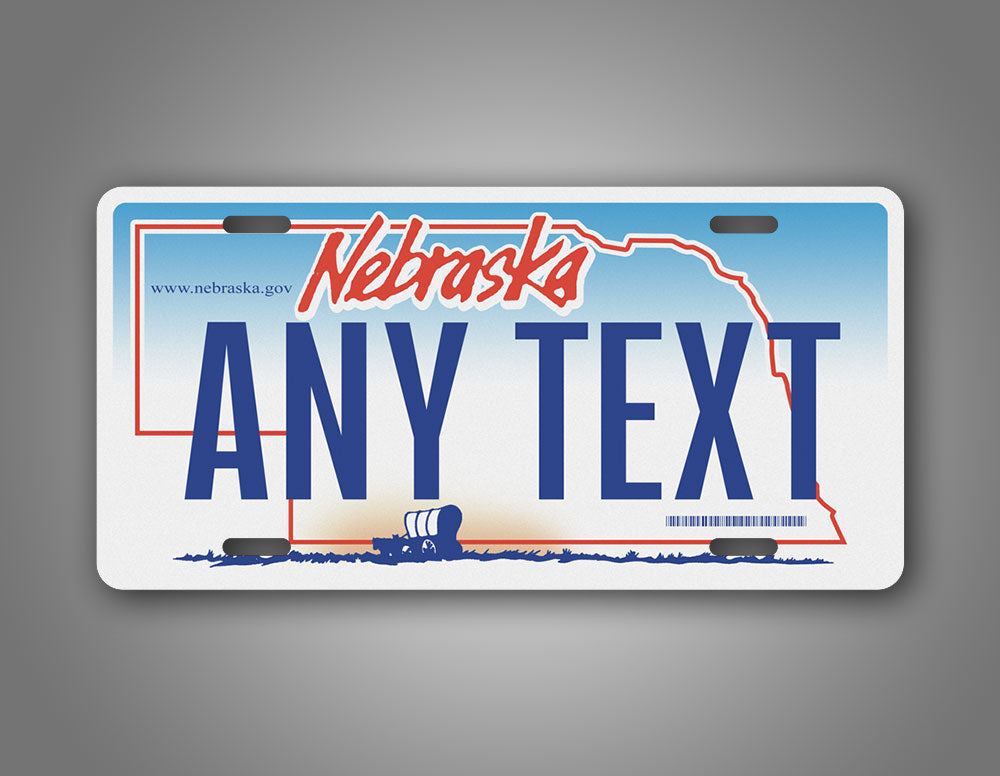 Custom 2005-2010 Nebraska State License Plate