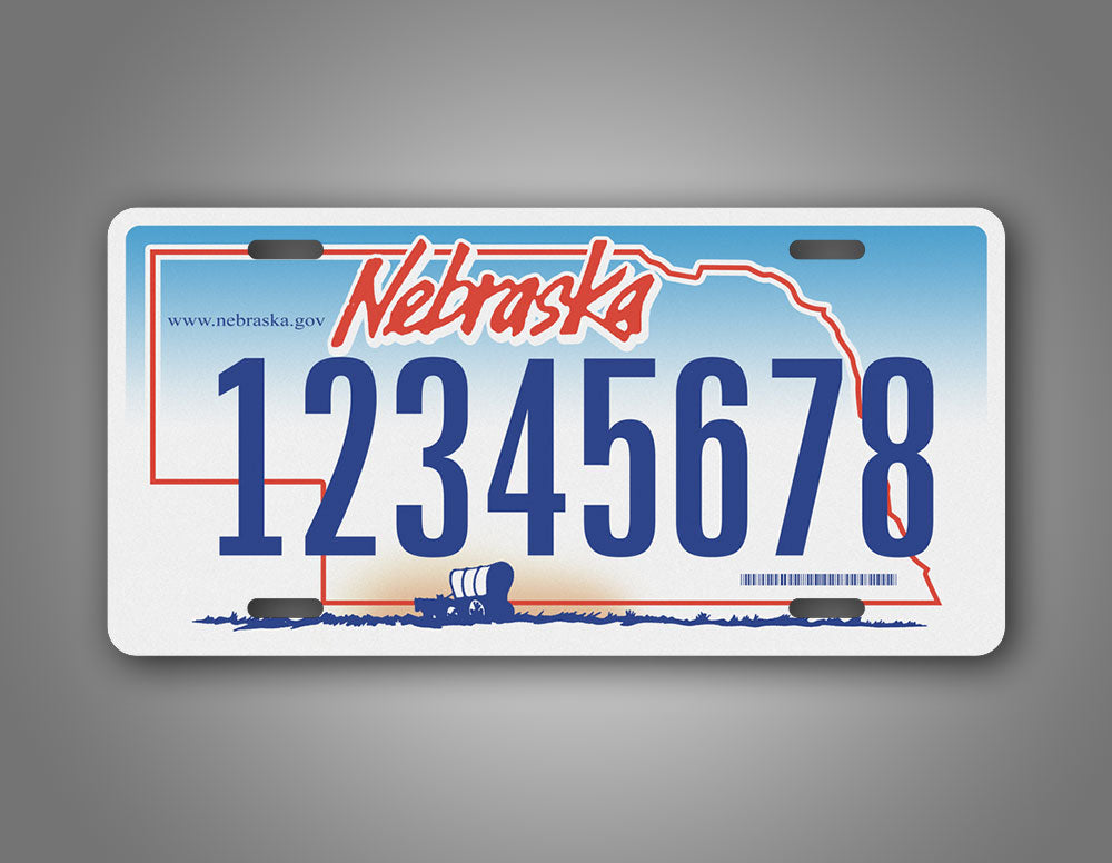 Custom 2005-2010 Nebraska State License Plate