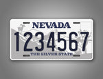 Personalized 1984-2000 Nevada State Custom License Plate