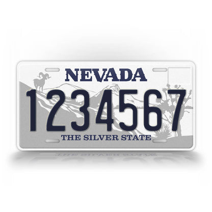 Personalized 1984-2000 Nevada State Custom License Plate