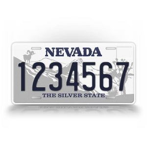 Personalized 1984-2000 Nevada State Custom License Plate