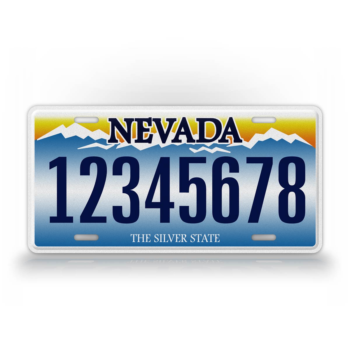 Personalized 2001-2015 Nevada State Custom License Plate