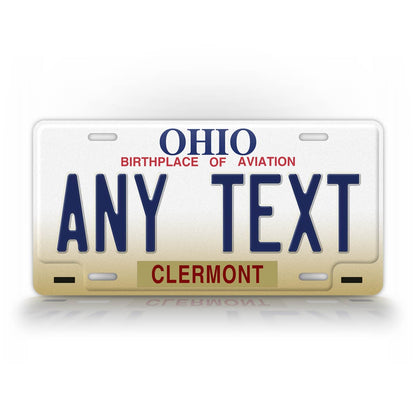 Custom 1997-2001 Ohio State Custom License Plate