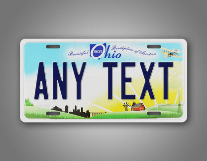 Custom 2009-2013 Ohio Farm Land State License Plate