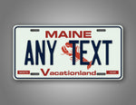 Custom 1990-1999 Maine "Vacationland" License Plate
