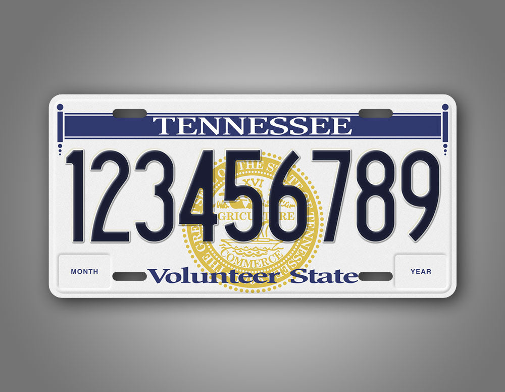 Personalized 1976-1982 Tennessee State Custom License Plate