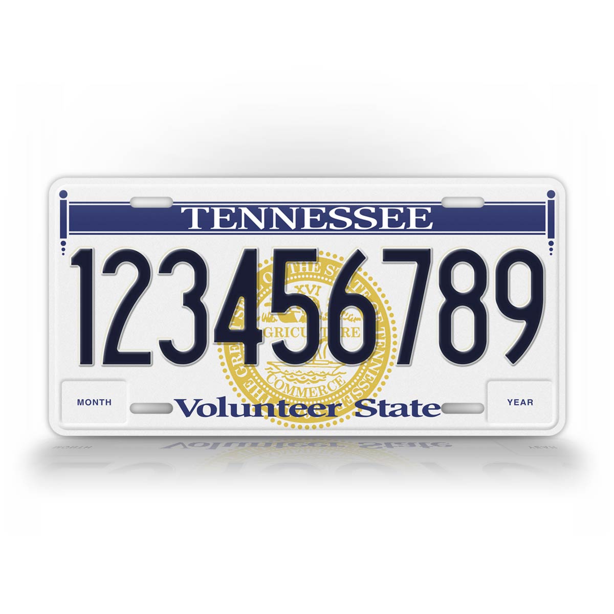 Personalized 1976-1982 Tennessee State License Plate