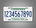 Personalized 1983-1987 Tennessee State Custom License Plate