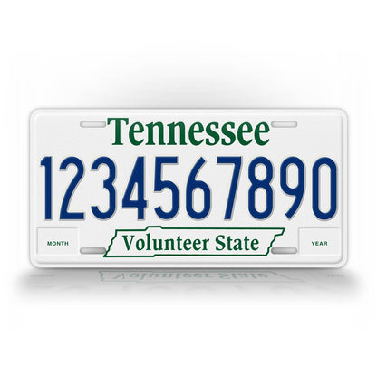 Personalized 1983-1987 Tennessee State Custom License Plate