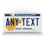 Custom 1982-1994 West Virginia Custom License Plate