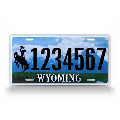 Custom 2008-2015 Wyoming State License Plate