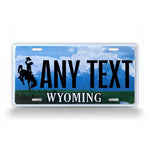 Custom 2008-2015 Wyoming State License Plate