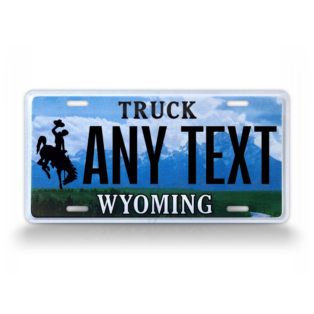 Custom 2008-2015 Wyoming State License Plate