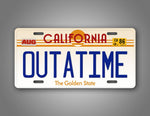 California Outatime Auto Tag