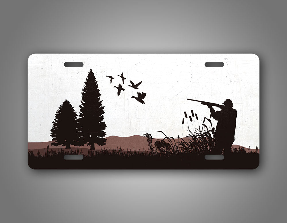 Duck Hunter License Plate