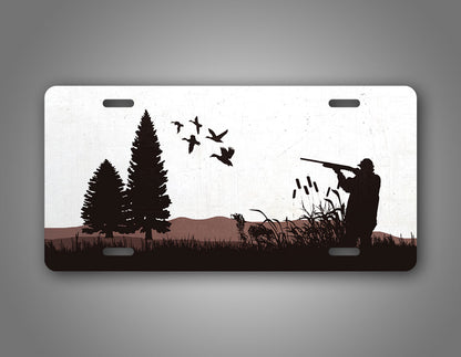 Duck Hunter License Plate