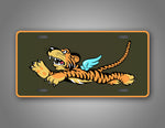 WW2 Flying Tigers Logo Auto Tag