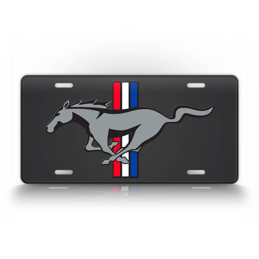 Ford Mustang GT Sports Car Classy License Plate