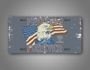 Freedom Forever United States License Plate 