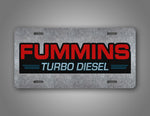 Fummins Turbo Diesel Truck Cummins Ford Auto Tag