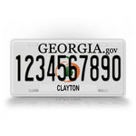 Custom Novelty 2007 to 2012 Georgia State License Plate 