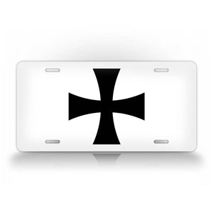 WW1 German Vehicle Identification Cross License Plate
