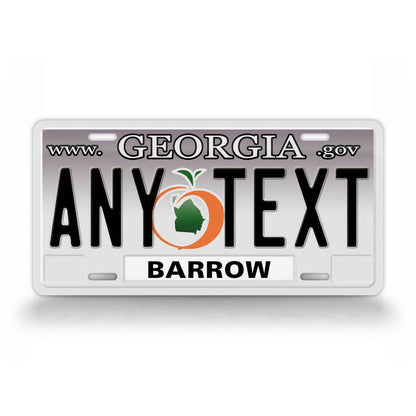 Personalized Georgia State Novelty License Plate 