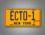 Ghostbusters Movie Replica License Plate New York Auto Tag