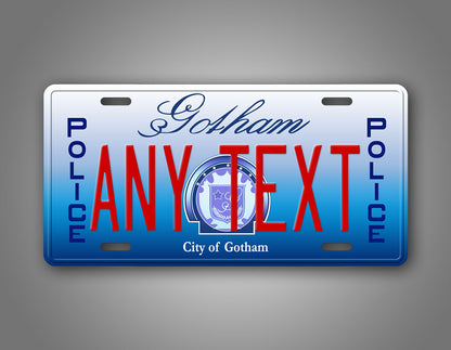 Personalized Novelty Batman Gotham Auto Tag 