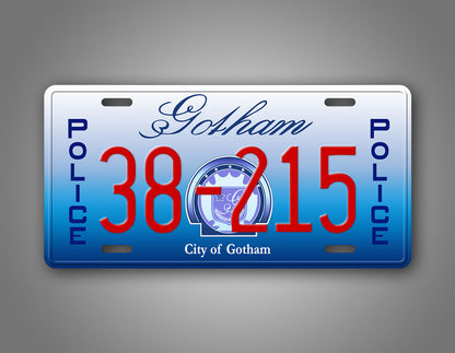 Custom City Of Gotham Batman Auto Tag 