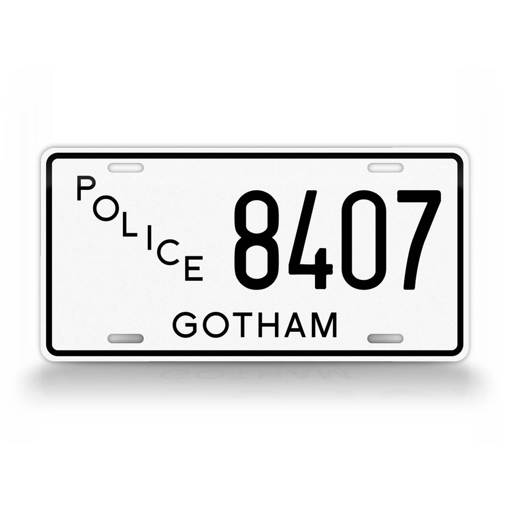 Gotham City Police Novelty License Plate 