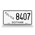 Gotham City Police Novelty License Plate 
