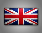 British Union Jack Flag Auto Tag
