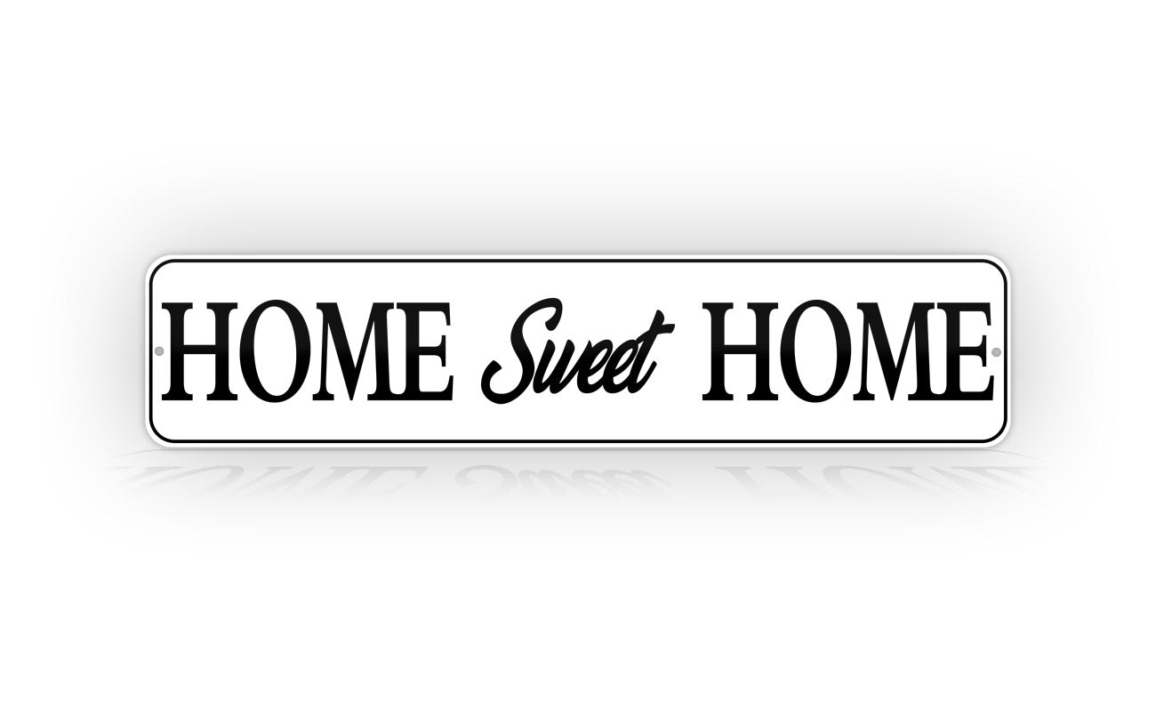 Classy Home Sweet Home Sign Wall Decoration