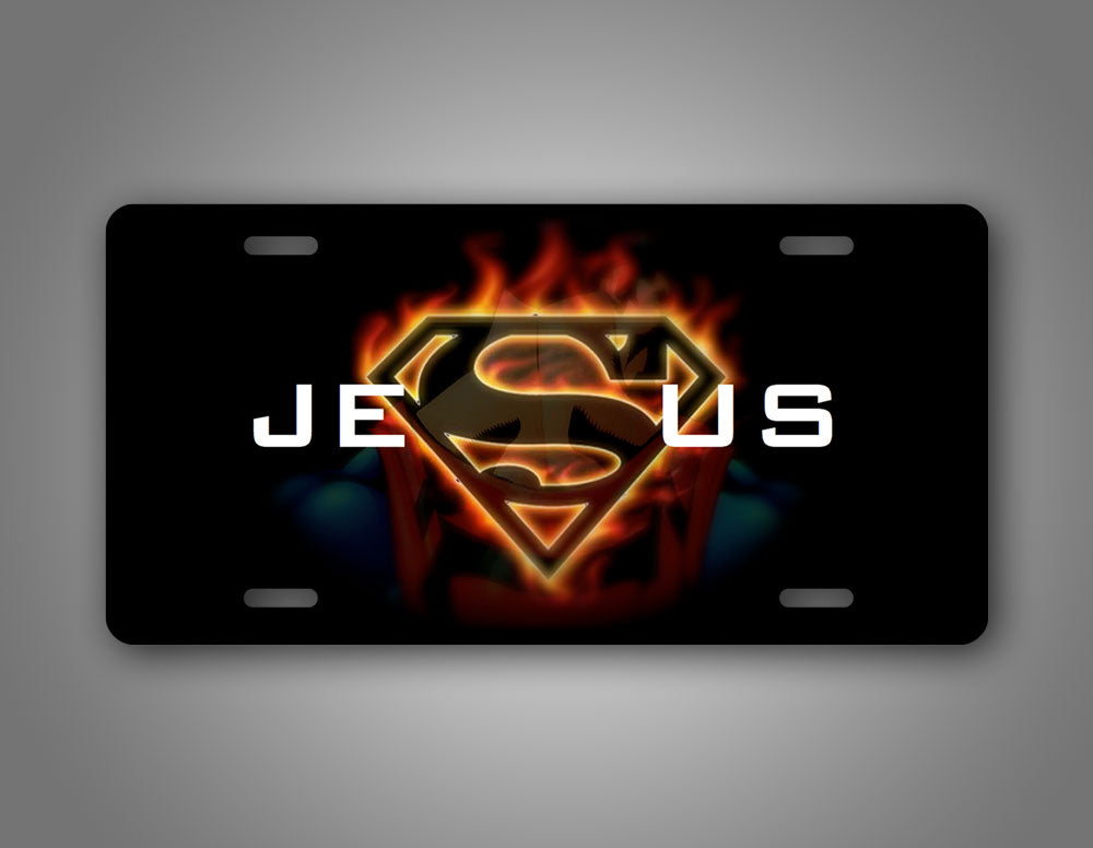 Super Jesus Auto Tag