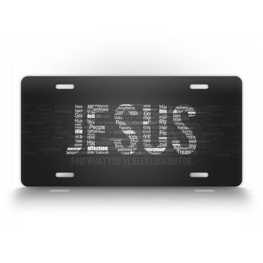 Jesus Find What You've Been Looking For License Plate 