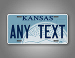 Custom Text Kansas State Auto Tag 
