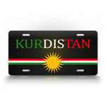 Kurdistan License Plate Kurdish Nationality Auto Tag 