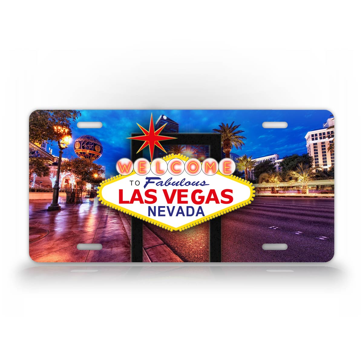 Welcome To fabulous Las Vegas Nevada Photo License Plate