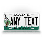 State Of Maine Custom Novelty License Plate