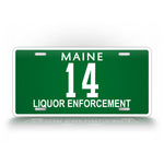 Personalized Maine Liquor Enforcement Auto Tag 