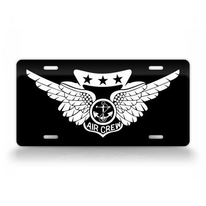 Marine Combat Air Crew License Plate